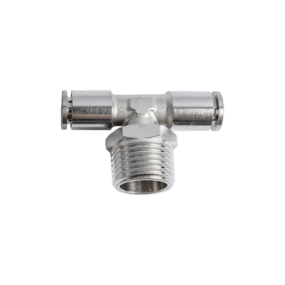 Metal Pu Fitting T-joint 8mm 1/2' M